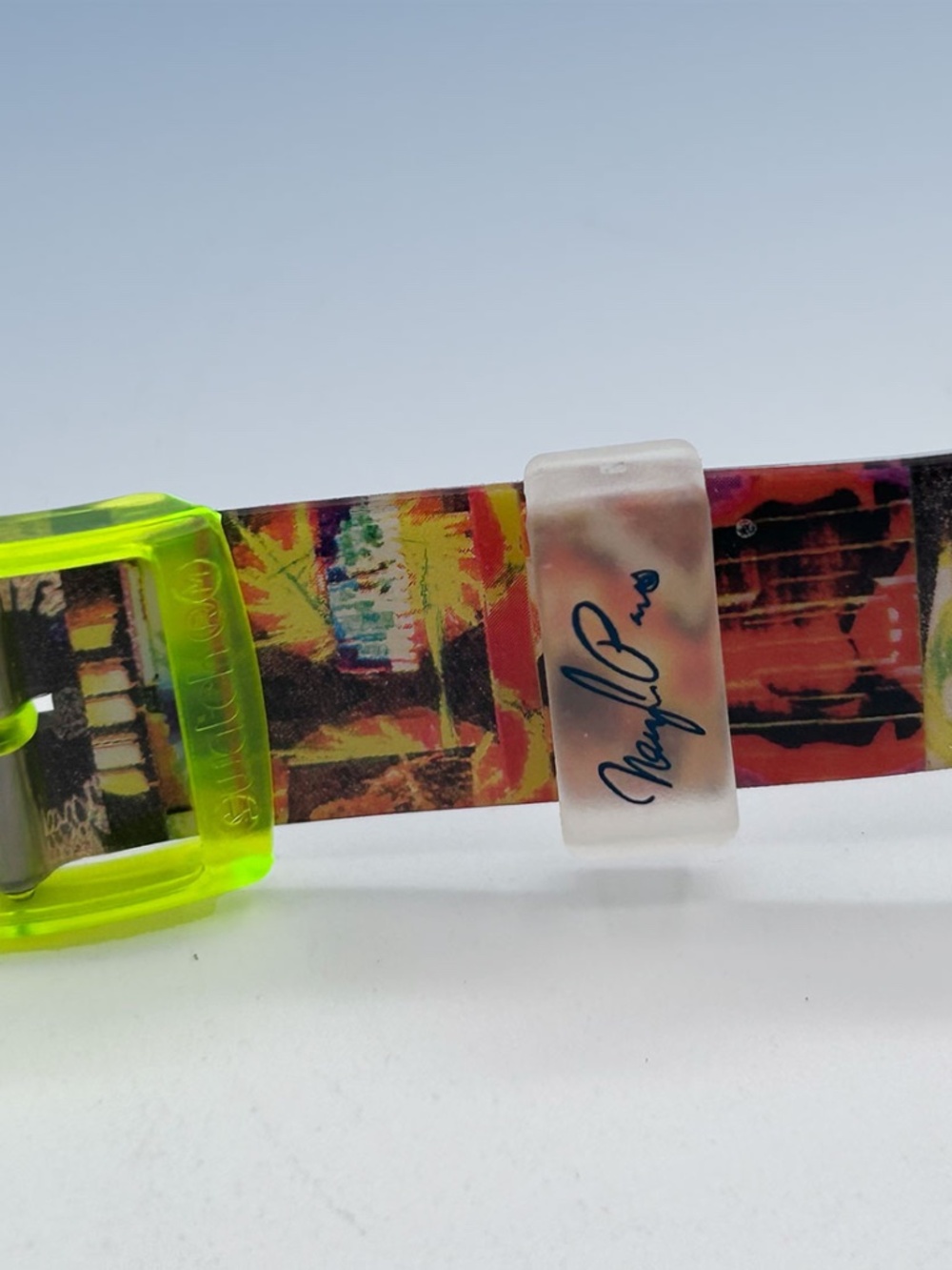 1996 New SWATCH Art Special Limited Edition ZAPPING Nam June Paik SLZ104 - Picture 6 of 8